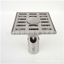 厂家生产加厚不锈钢地漏洗衣机双用高水封防臭型支付宝