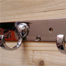 供应三福不锈钢挂钩生产直销衣钩排钩