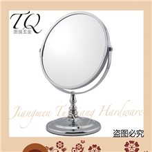 【优质】供应化妆双面镜子台式双面两用金属美容镜LED美容镜