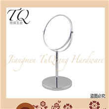 厂家直销厂家镜子批发时尚优质台式两用金属美容化妆浴室镜子