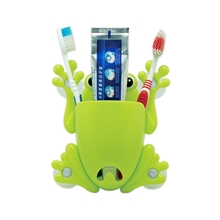 2元店RB184青蛙吸盘牙刷架创意家居卫浴套装厂家包邮品质好