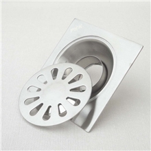 迷你屋304不锈钢2MM地漏批发379-304