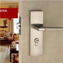 宝利是欧式现代卧室房门执手锁具厂家批发特价室内锁具锁具批发