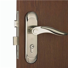 宝利是欧式简约室内门锁卧室房门锁实木门执手锁具拉丝锁具