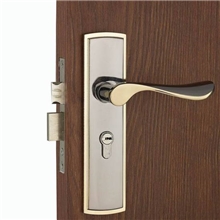 宝利是欧式简约室内房门执手锁具钛黑金门锁锌合金欧式执手锁