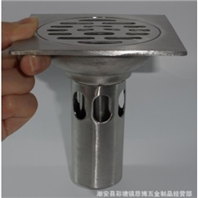 思博不锈钢1.5厘双用深水封潜水艇防臭地漏