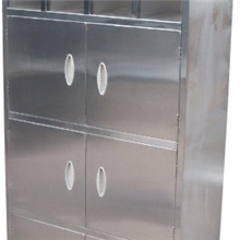不锈钢带格工具柜