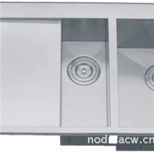 厂家供应手工水槽，带沥水板的手工盆水槽，玻璃沥水篮