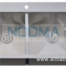 不锈钢手工盆水槽直角的手工盆水槽；高档沥水篮