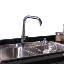 供应水槽双槽304不锈钢厨房水槽套餐YM-7141厂家批发