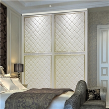 简欧式衣柜移门高档软包移门欧陆风情衣柜推拉门德拉维斯
