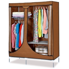 冠琦无纺布衣橱组合整体简易折叠衣柜单人衣柜防尘防潮特价