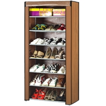 厂家直销冠琦七层简易鞋柜防尘防潮拆装自由组合鞋架特价批发