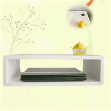 厂家批发置物架搁板创意格子机顶盒架电视支架