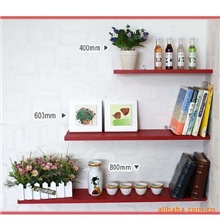 批发供应创意格子一字搁板收纳架置物架开放式小书架