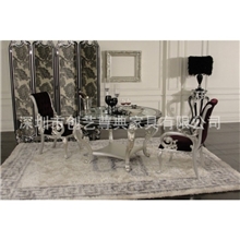 厂家提供欧式酒店家具批发库存酒店家具欧式餐桌