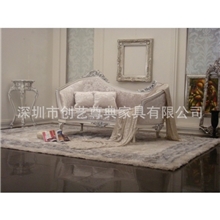 设计生产时尚实木欧式家具懒人沙发