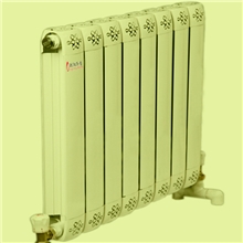钢铝复合型散热器75*75暖气片生产厂家工程暖气片欧阳莎普
