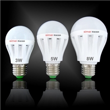 企业集采3W5W8WLED球泡灯LED节能灯泡现货批发代理