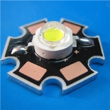 大功率LED灯珠3W白色200-220LMLED大功率3W白色200-220LM