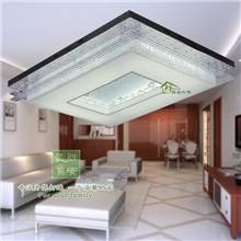 厂家低价批发雷士照明水晶灯LED客厅灯吸顶灯饰餐厅灯具1617