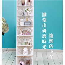 厂家直销/1.2米七层置物架转角装饰架子搁板架/家居收纳架/储物架