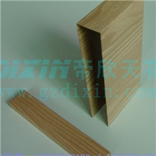 广东铝天花厂直销喷粉覆膜木纹铝方通铝扣板铝格栅吊顶材料