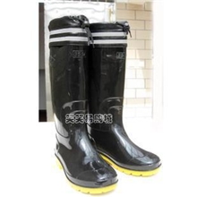 正品3517保暖雨鞋防滑防水鞋/男款长高筒牛筋底两用加棉雨靴