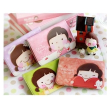 B11饼干女孩韩国卡包momoi女孩12位卡包银行卡包小女孩卡包