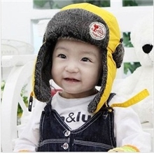 韩版加厚儿童雷锋防水风雪帽宝宝毛绒护耳帽男女童帽子批发价