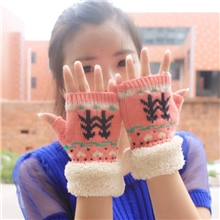 冬季必备保暖手套女针织手套13淘宝爆款手套批发毛线手套加绒