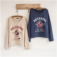 日本原单专柜同步女士针织衫学院风外单针织衫长袖T恤