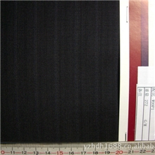 91681预投现货工厂直供精纺西装毛料全毛条花呢