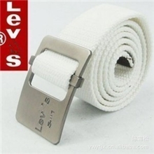 批发新款501帆布腰带时尚休闲男式女士帆布皮带百搭学生腰带