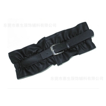 爆款推荐荷叶边PU腰带休闲时装腰带弹力饰品腰带