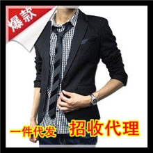 工装演出服休闲男式西服韩版修身小西装工作服礼潮男修身西装