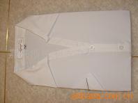 厂家直销批量订做女式衬衣短袖白色衬衫外贸衬衫衬衣批发