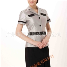 广州工作服|佛山职业装|顺德工装|时尚小西装|短袖西装FS833A