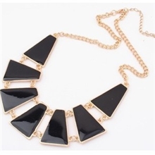 B00254欧美时尚大气金属时尚夸张街拍项链