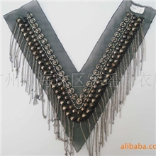 什么是服饰领花吊饰手钉吊链花边