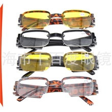 新款LED带灯---发光夜视老花镜批发----护目镜批发