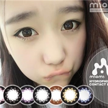 米欧米双色奶昔美瞳，闪亮彩色隐形眼镜