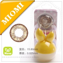 韩国2012年最新基本款彩色隐形眼镜米欧米美瞳眼镜盒片