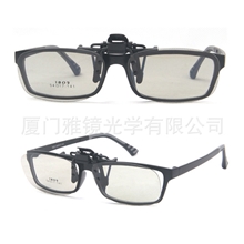 夹片式3d元圆偏光眼镜偏光3d眼镜近视夹片电影3d眼镜夹片