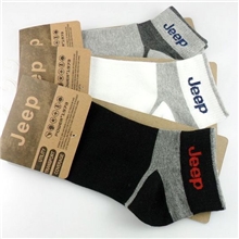 厂家批发新款男士运动袜精梳棉纯棉袜短筒袜船袜运动全棉