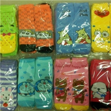 【特价】韩版卡通直板卡通女袜长款短款成人袜厂家批发wazi