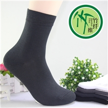 纯色竹纤维袜子批发200针男袜休闲商务袜A59020-1