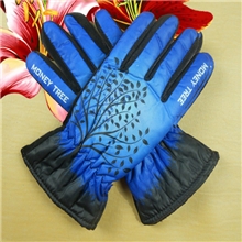 2013最新款女式大棉防雨布防风防寒保暖骑车开车手套批发