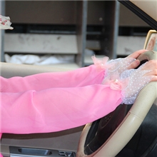 厂家批发夏季新款蕾丝花边防晒雪纺长款碎花点防晒袖套。