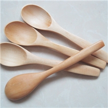 低价批发木质蜂蜜勺儿童勺勺子调羹木勺盐勺